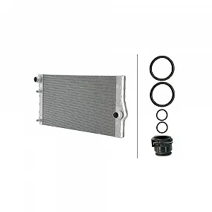 Радиатор охлаждения двигателя HELLA 8MK 366 301-811 - Фото 1