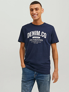 Футболка Jack&Jones JEANS TEE SS O-NECK NOOS 22/23 12210949 Темно-синий S - Фото 1
