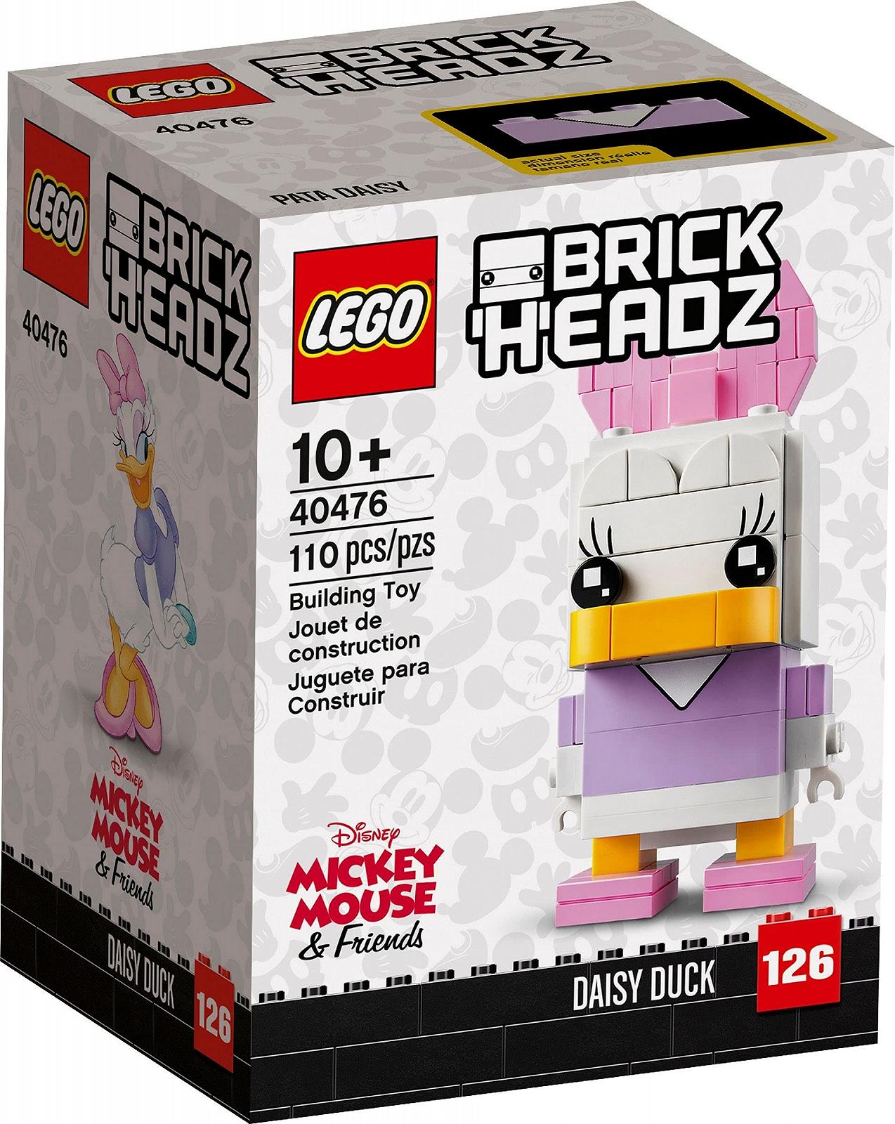 Конструктор LEGO Disney BrickHeadz 40476 Daisy Duck, фото №1