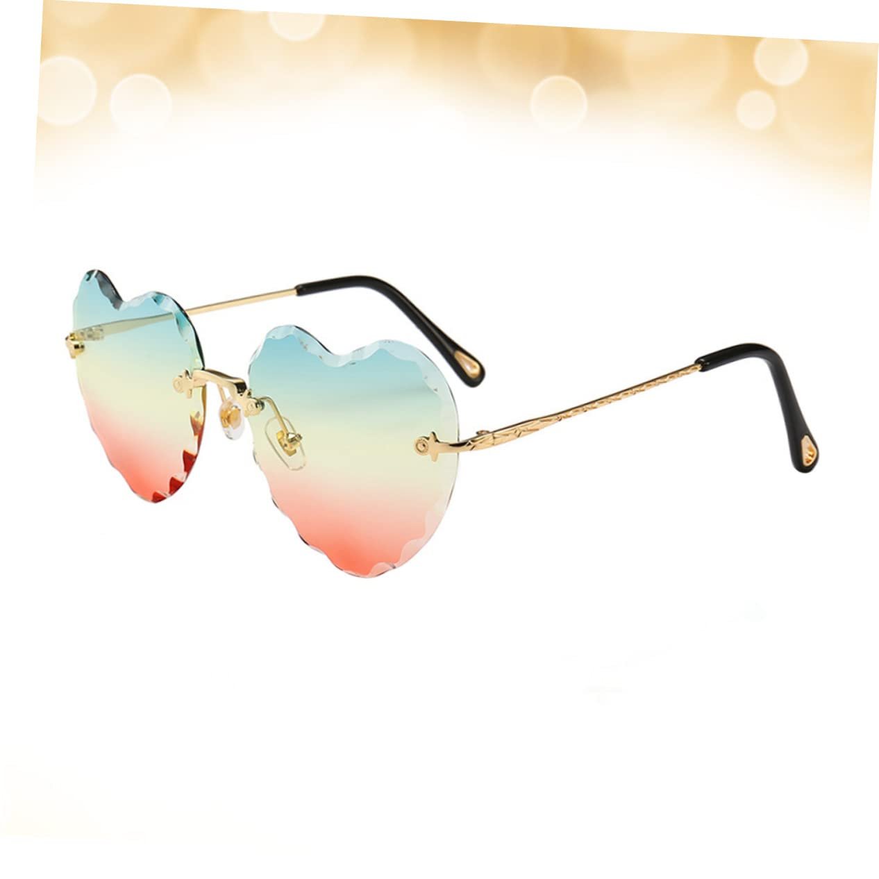 Сонцезахисні Окуляри PACKOVE Без Обрамлення Серцеподібні Жіночі Поляризовані, фото №3