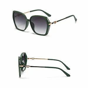 Винтажные большие элегантные необычные очки YAMEIZE для женщин и мужчин synthetic.ua - Фото 1