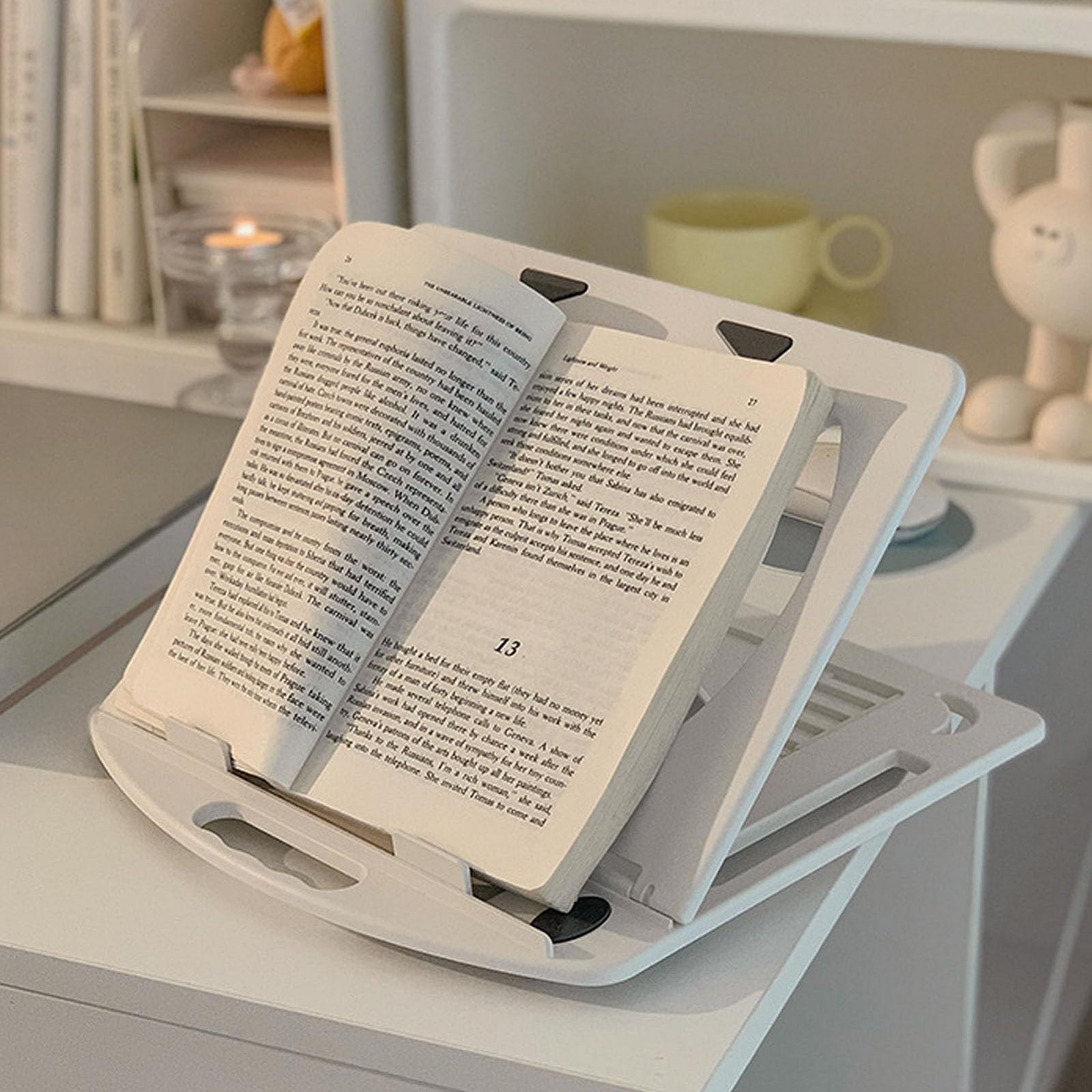 Подставка для ноутбука, регулируемая настольная подставка для книг складная подъемная портативная подставка для охлаждения ноутбука белая Y-типа с держателем для мобильного телефона, фото №4