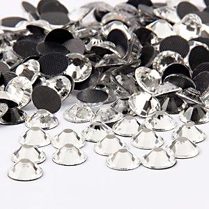 Стразы Kristall, машинной огранки, (Кристалл, SS10, 3 мм), SS40/8 мм/100 штук - Фото 1
