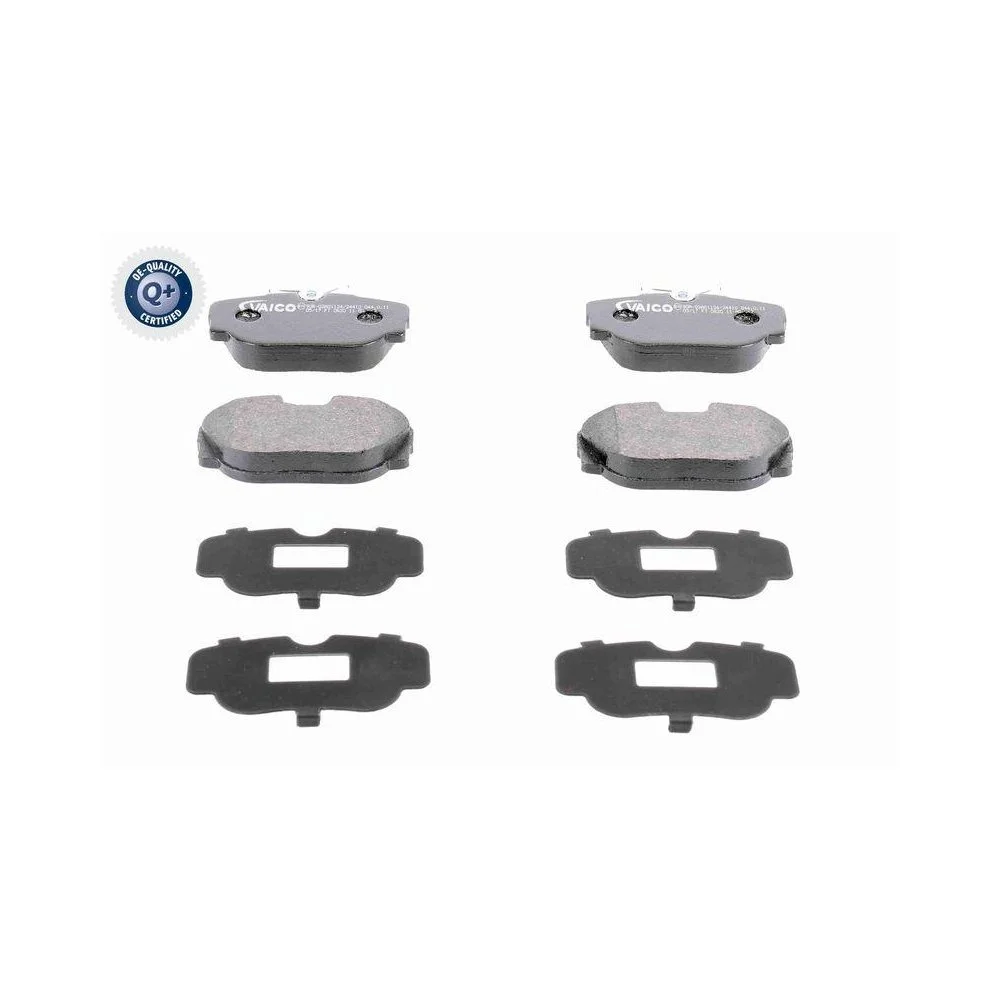 Комплект гальмівних колодок, дискове гальмо VAICO Q+ V20-8102 OEM якість для BMW, фото №1 Комплект гальмівних колодок, дискове гальмо VAICO Q+ V20-8102 OEM якість для BMW, фото №1