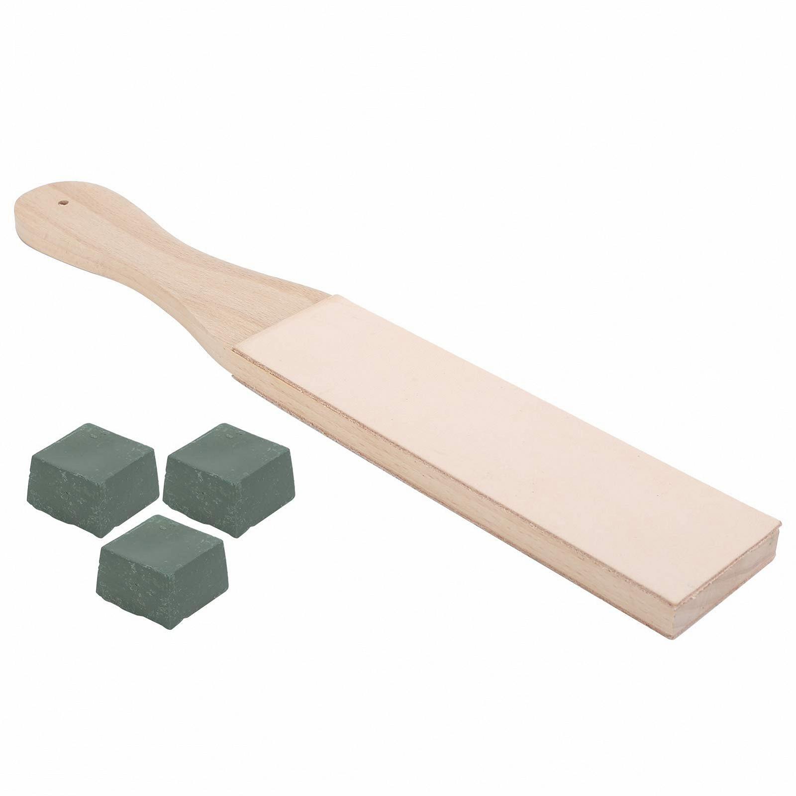 Точилка для ножів та інструментів Qcwwy шкіряна з полірувальною пастою, фото №2 Точилка для ножів та інструментів Qcwwy шкіряна з полірувальною пастою, фото №2