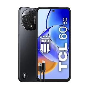 Смартфон TCL 60 5G NXTVISION 6,8 дюйма 120 Гц HD+ RAM 16 GB 256 GB Dual Camera 50 MP + 5 MP 5200 мАч 18 Вт Space Grey Additional - Фото 1
