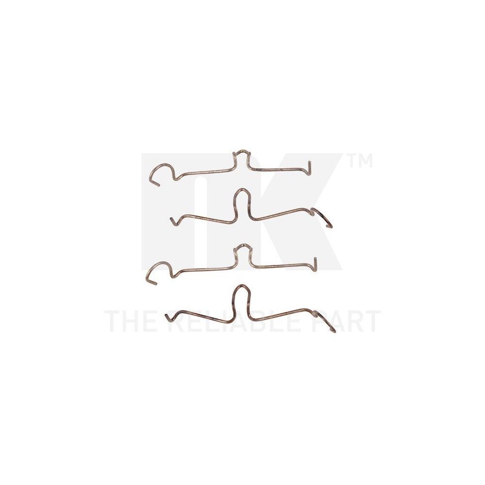 Комплект аксессуаров, тормозные колодки NK 7947989, фото №1 Комплект аксессуаров, тормозные колодки NK 7947989, фото №1