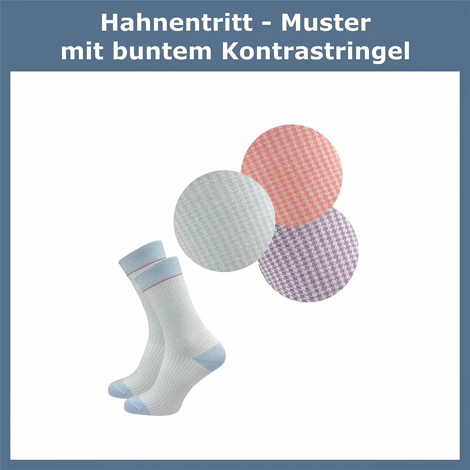 Жіночі шкарпетки GAWILO в гусячу лапку (6 пар) Без швів на пальцях, фото №2 Жіночі шкарпетки GAWILO в гусячу лапку (6 пар) Без швів на пальцях, фото №2