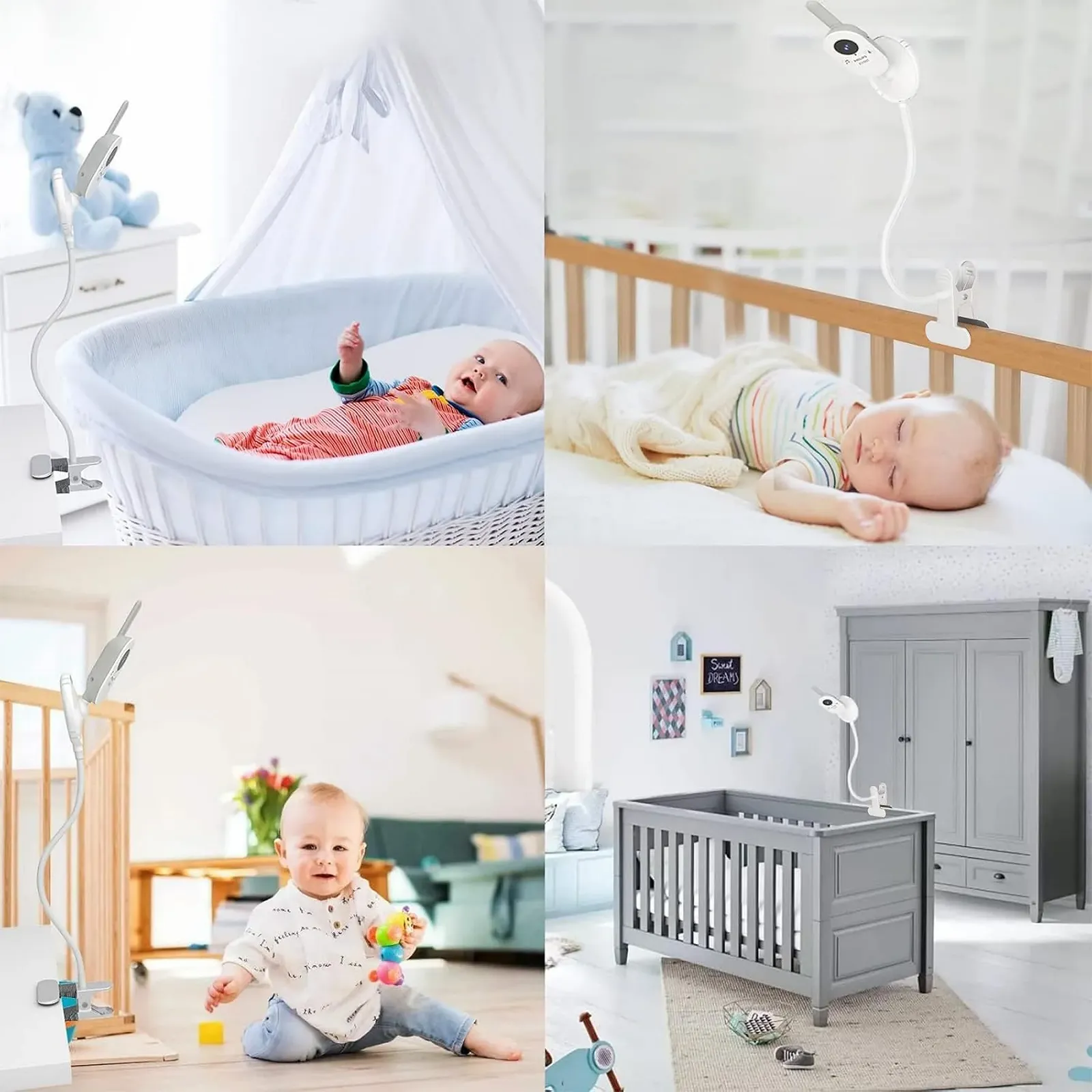 Тримач для відеоняні Philips Avent SCD843/26 SCD833/26 SCD630/26 Clip Stand 4.5 см, фото №2