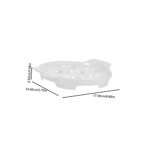 Форма для запекания улиток Gadpiparty Керамическая с отверстиями и ручками 2 штуки synthetic.ua - Фото 1