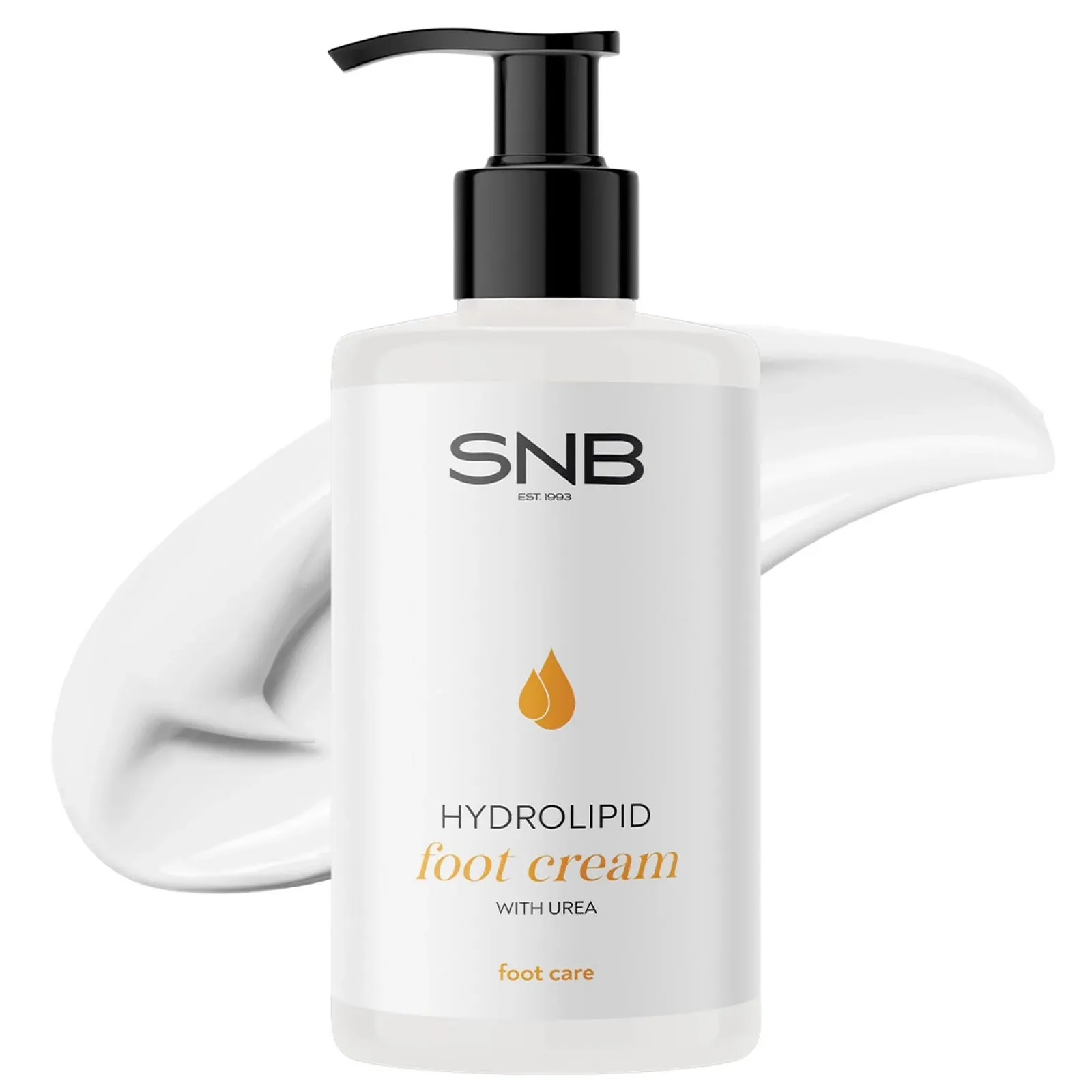 Гидролипидный крем для ног SNB Professional с 8% мочевины и глицерином 250 мл, фото №1