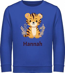 Свитшот Shirtracer Детский Свитер Мальчики Девочки Милые Дикие Животные Тигр - Фото 1