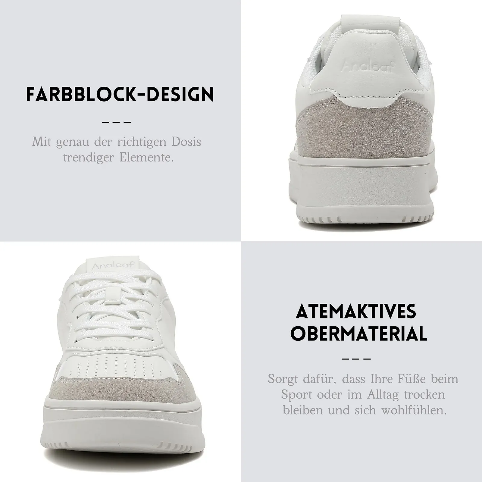 Кросівки ANALEAF Чоловічі Легкі Дихаючі, фото №4