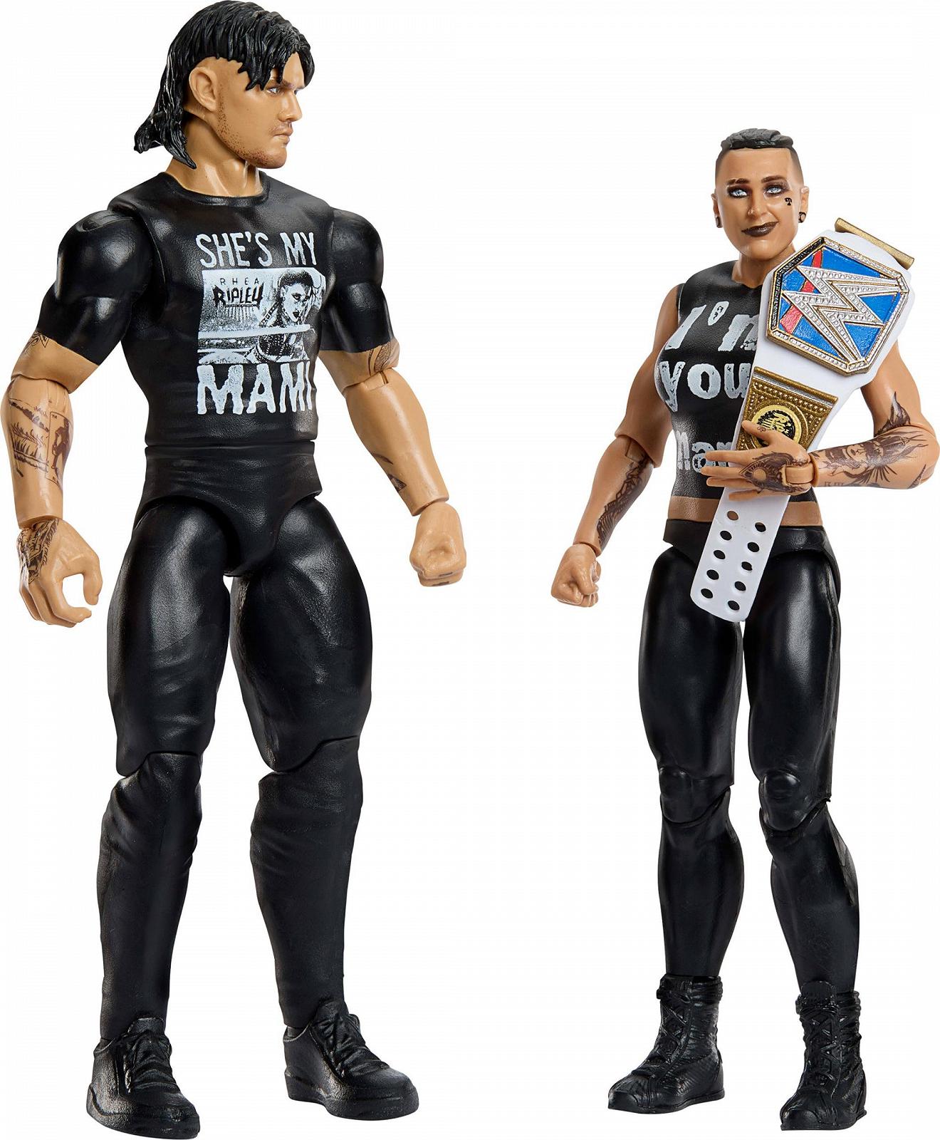 Фігурки Mattel WWE, серія #20, «Брудний» Домінік Містеріо проти Реї Ріплі, набір колекційних фігурок, фото №4