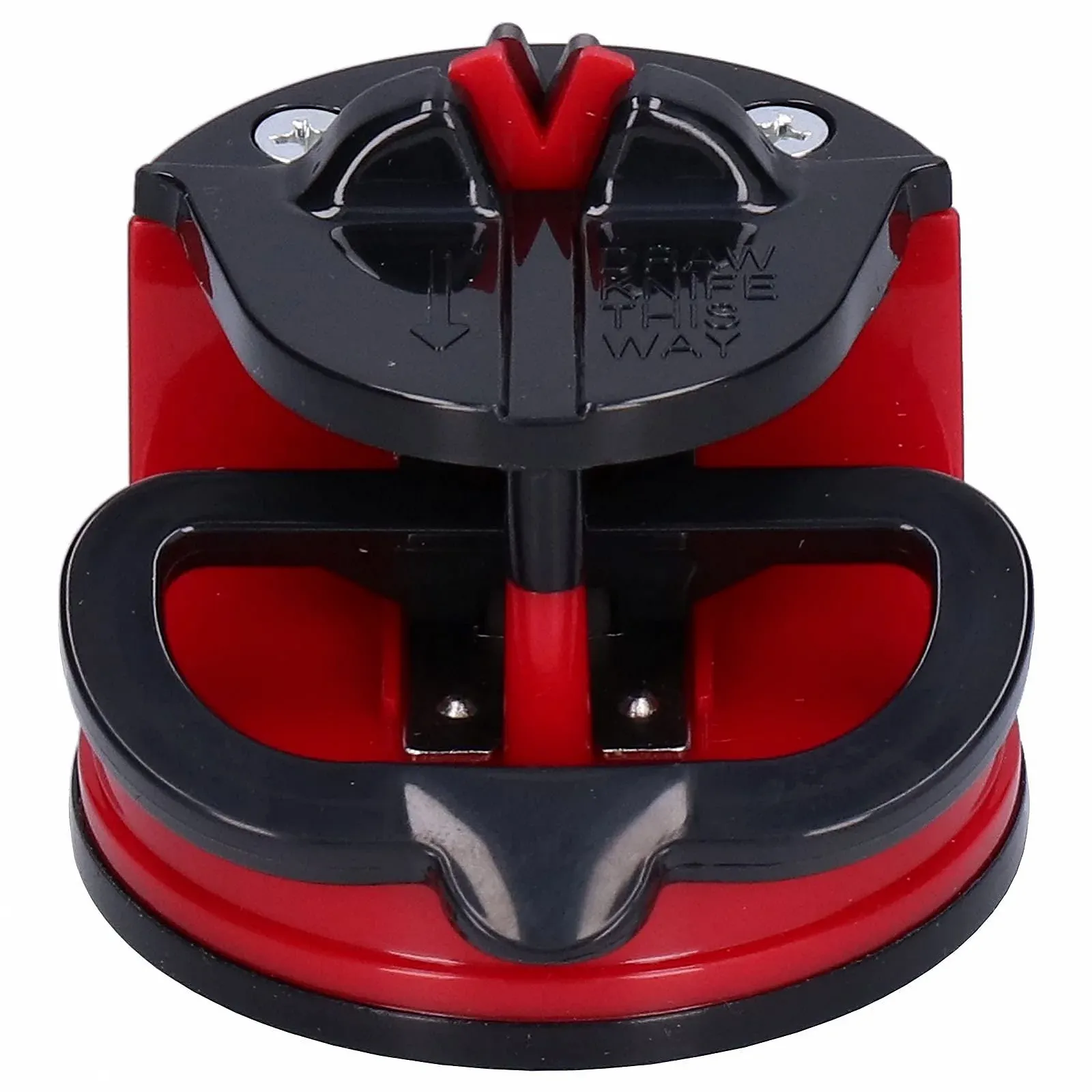 Ручна точилка для ножів та ножиць на присосці Red, фото №3 Ручна точилка для ножів та ножиць на присосці Red, фото №3