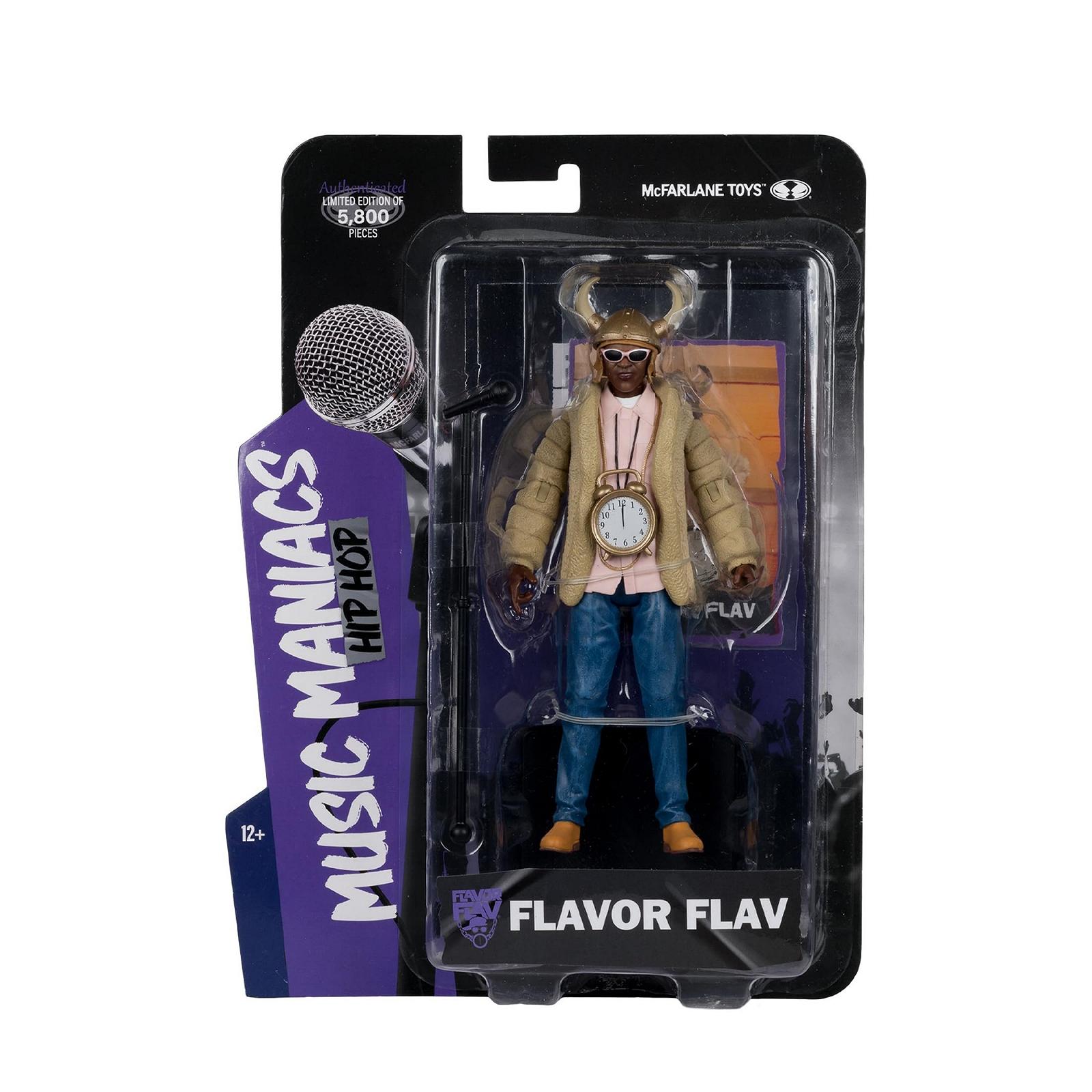 Фігурка Music Maniacs Hip Hop Flavour Flav, 16 см, фото №7