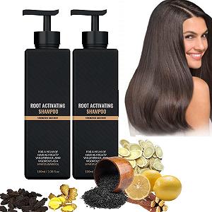 Шампунь Root Activator Hair Loss Thickening для відновлення волосся (натуральна формула), унісекс (2 одиниці) - Фото 1