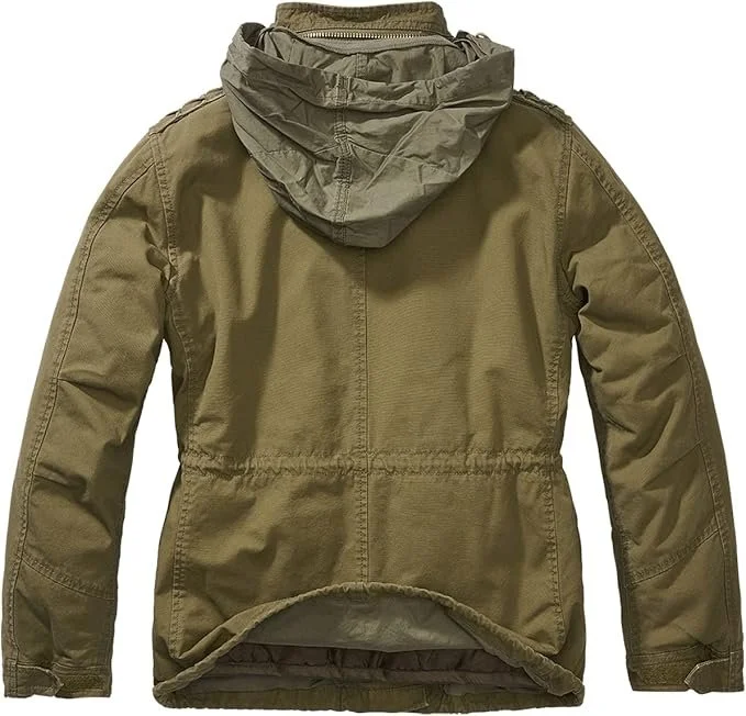 Жіноча зимова польова куртка Brandit M65 Giant Field Jacket Оливковий, фото №3 Жіноча зимова польова куртка Brandit M65 Giant Field Jacket Оливковий, фото №3