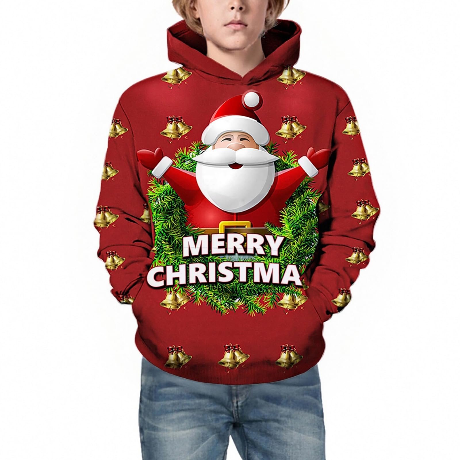 Різдвяний светр для хлопчика, фото №3