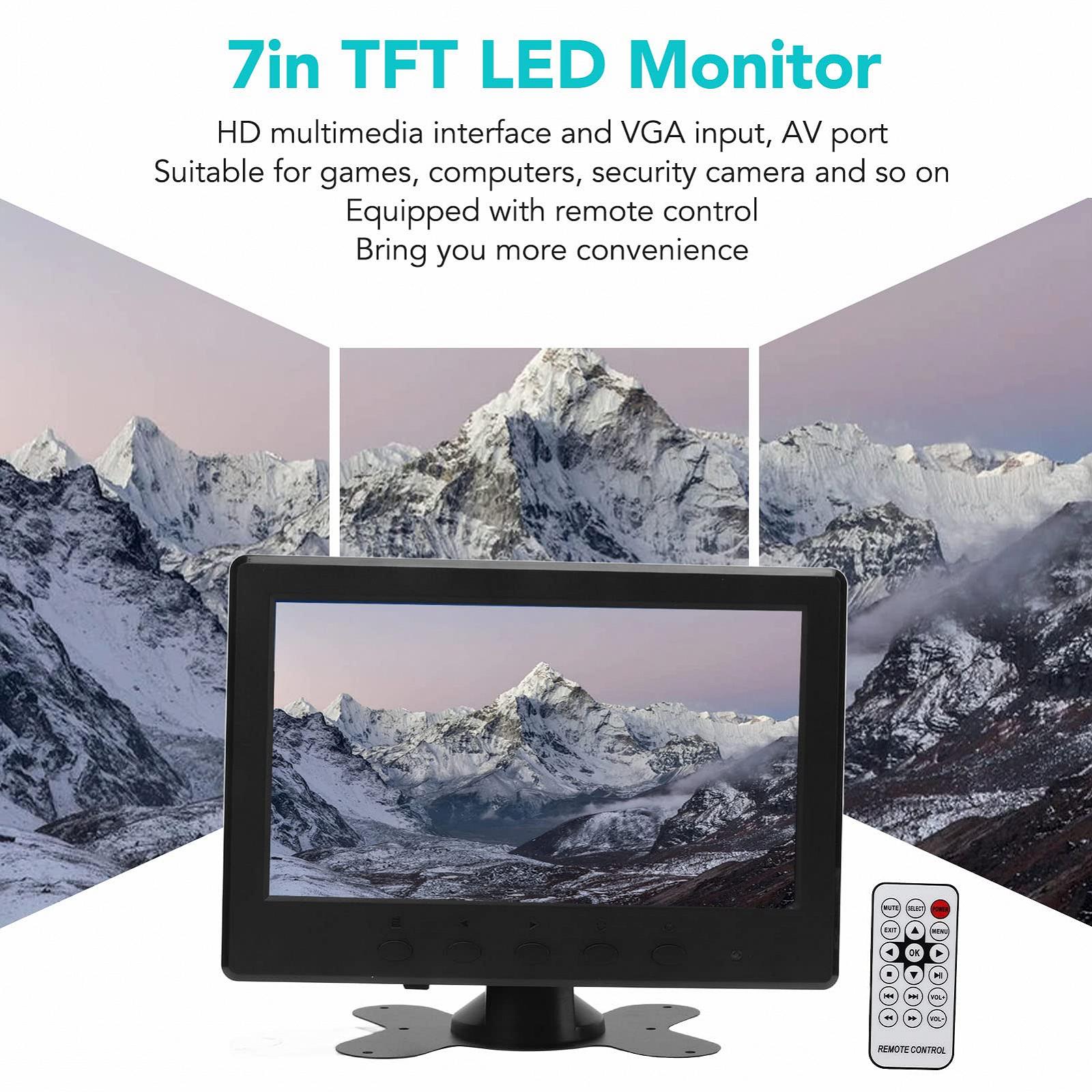 Портативный Eyoyo 8 дюймов TFT LED экран HD, фото №3