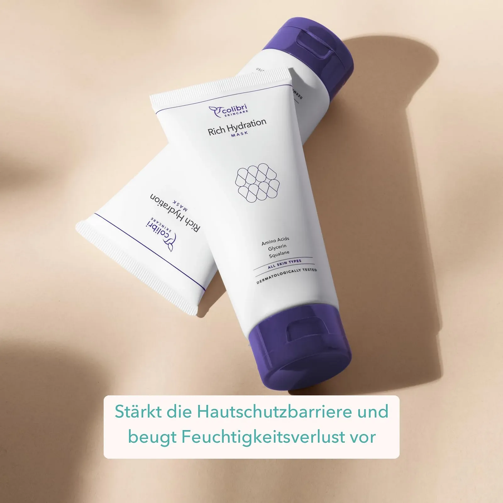 Маска для обличчя Colibri skincare Rich Hydration для інтенсивного зволоження 150 мл, фото №2
