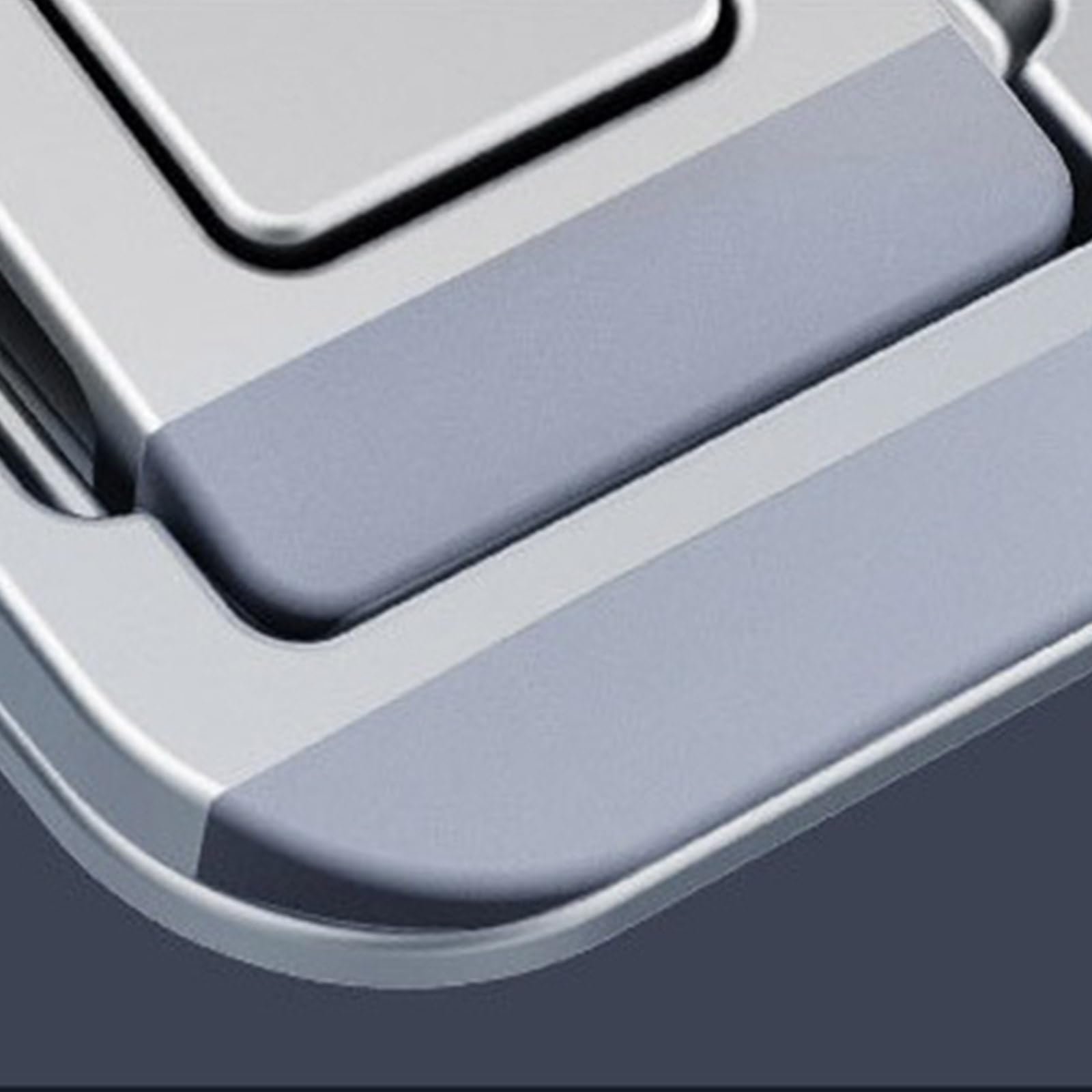 Підставка для ноутбука портативна Універсальний розмір Регульована складана сплавна Під ліжко з подушкою, фото №4