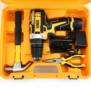 Аккумуляторный Ударный Шуруповерт DeWALT DCD680 12 V 2 AH Деволт дрель с малым набором инструментов synthetic.ua - Фото 1