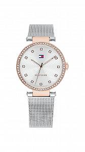 Женские Кварцевые Часы Tommy Hilfiger Серебристый 1782506 - Фото 1