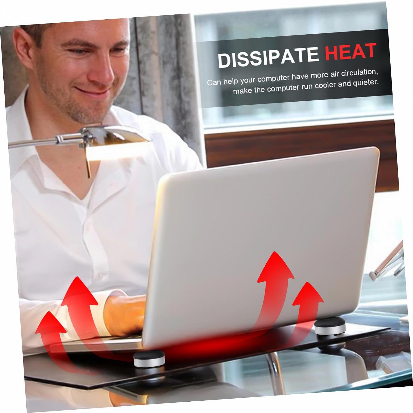 Підставка для ноутбука портативна Чорний, фото №8