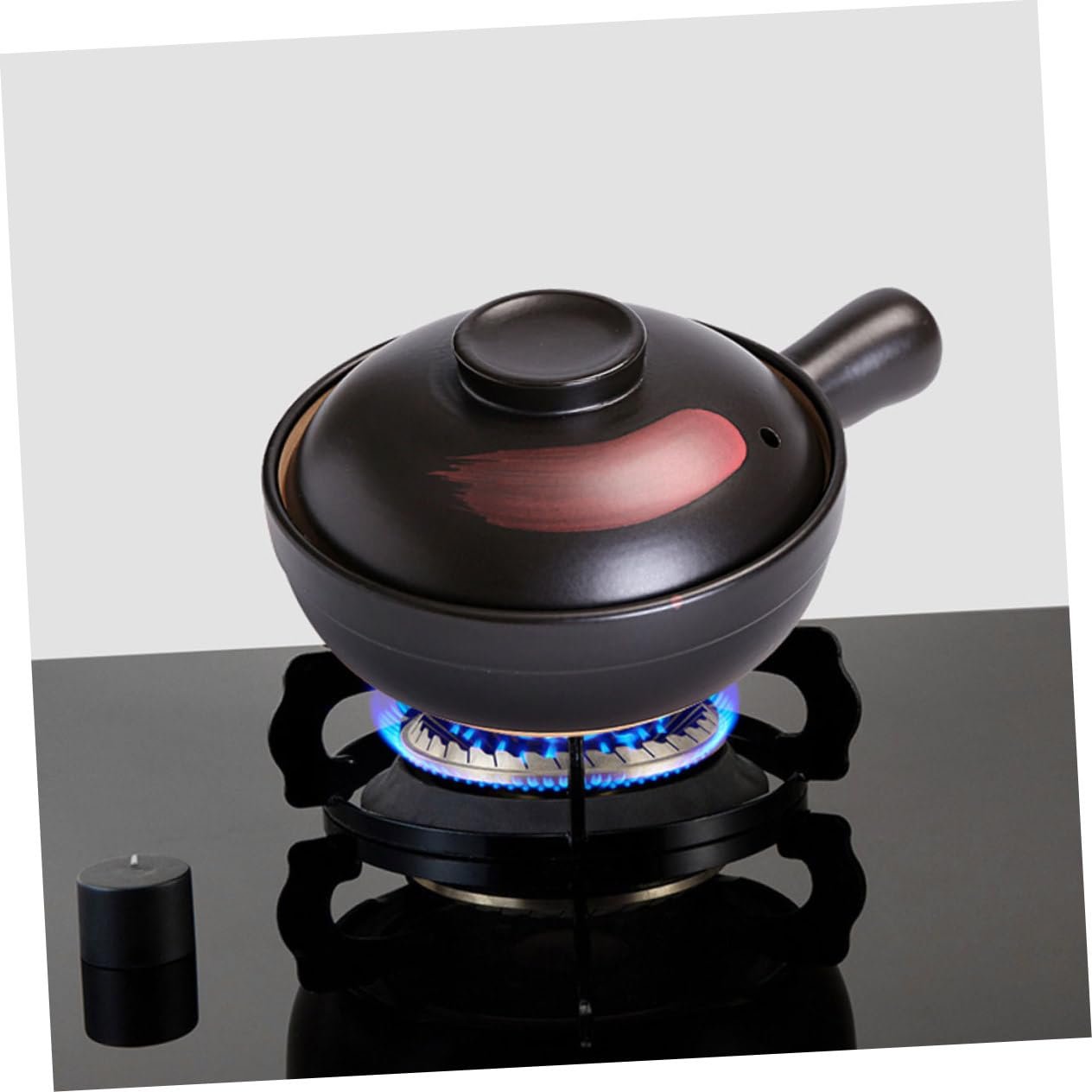 Горшок для приготовления IMIKEYA глиняный с крышкой энергоэффективный, фото №8