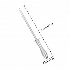 Мусат Toyvian із нержавіючої сталі з високою твердістю для кухонних ножів synthetic.ua - Фото 1