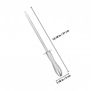 Мусат Toyvian із нержавіючої сталі з високою твердістю для кухонних ножів synthetic.ua - Фото 1