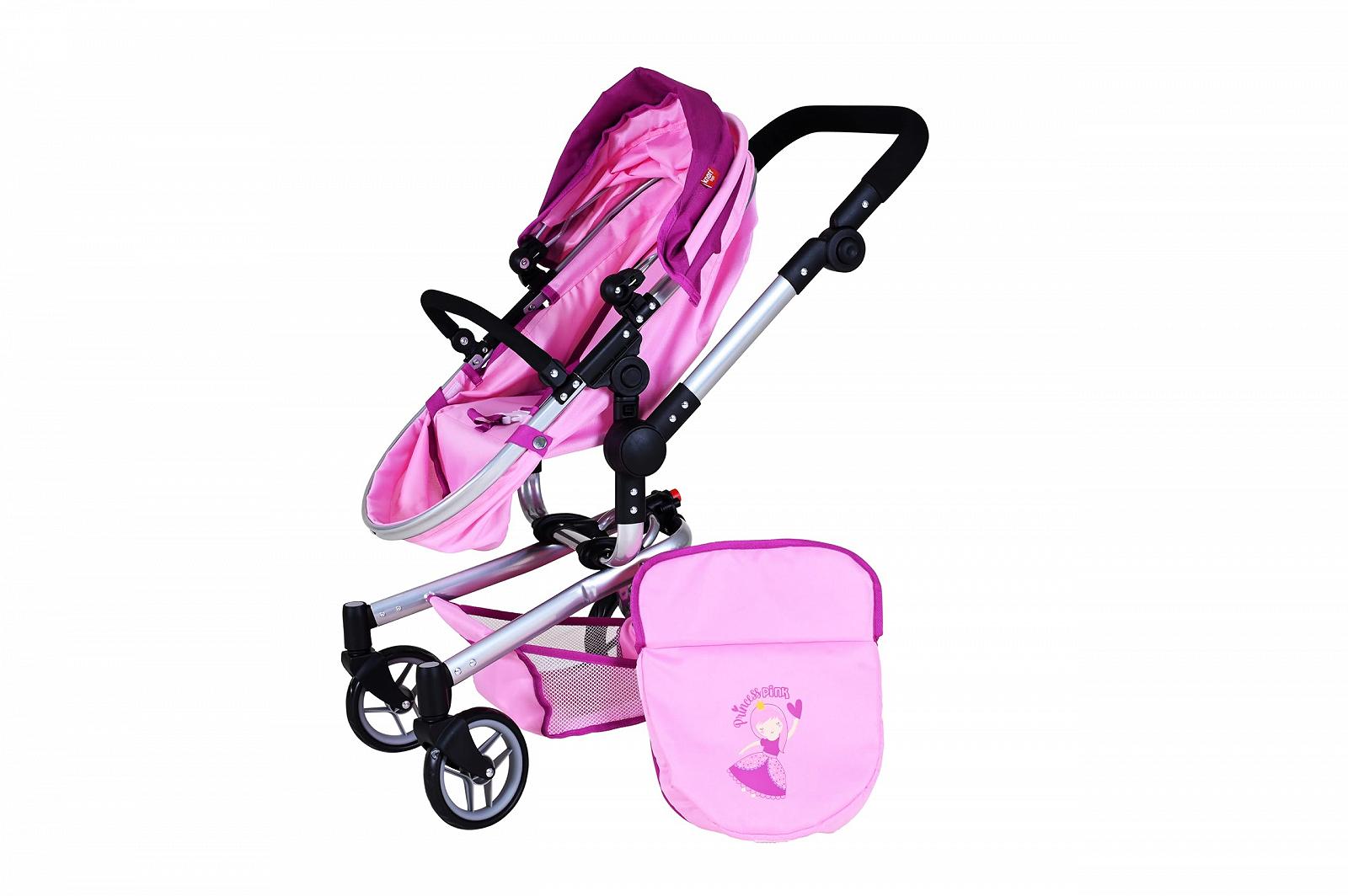 Коляска KNORRTOYS.COM 90937 для кукол Princess розовый, фото №6