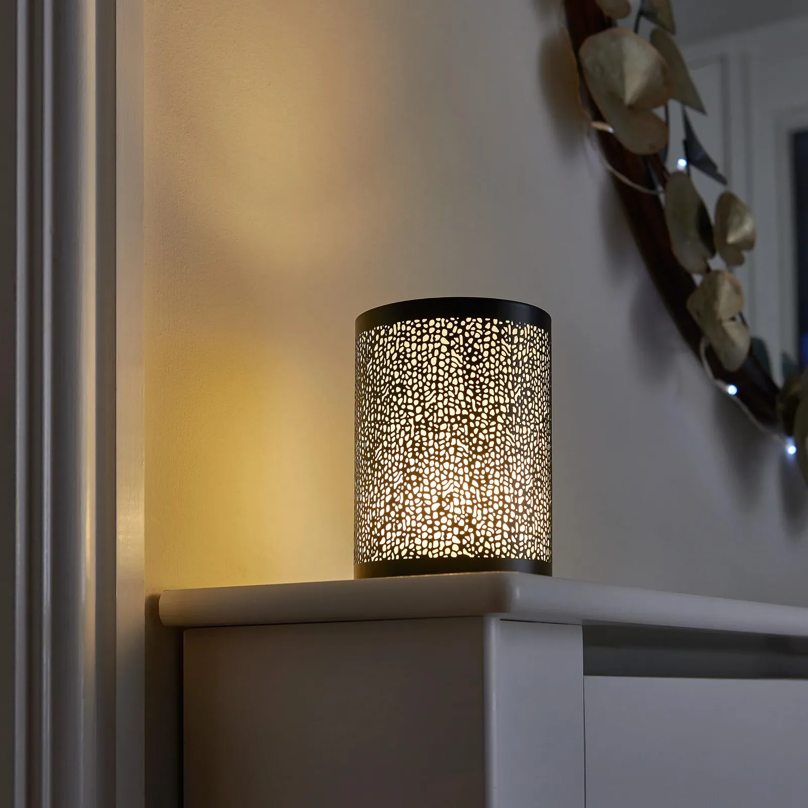 Настільна лампа Omniance Seraphine LED Акумуляторна Бездротова з пультом ДК Чорна 1 лампа 1 джерело світла, фото №4