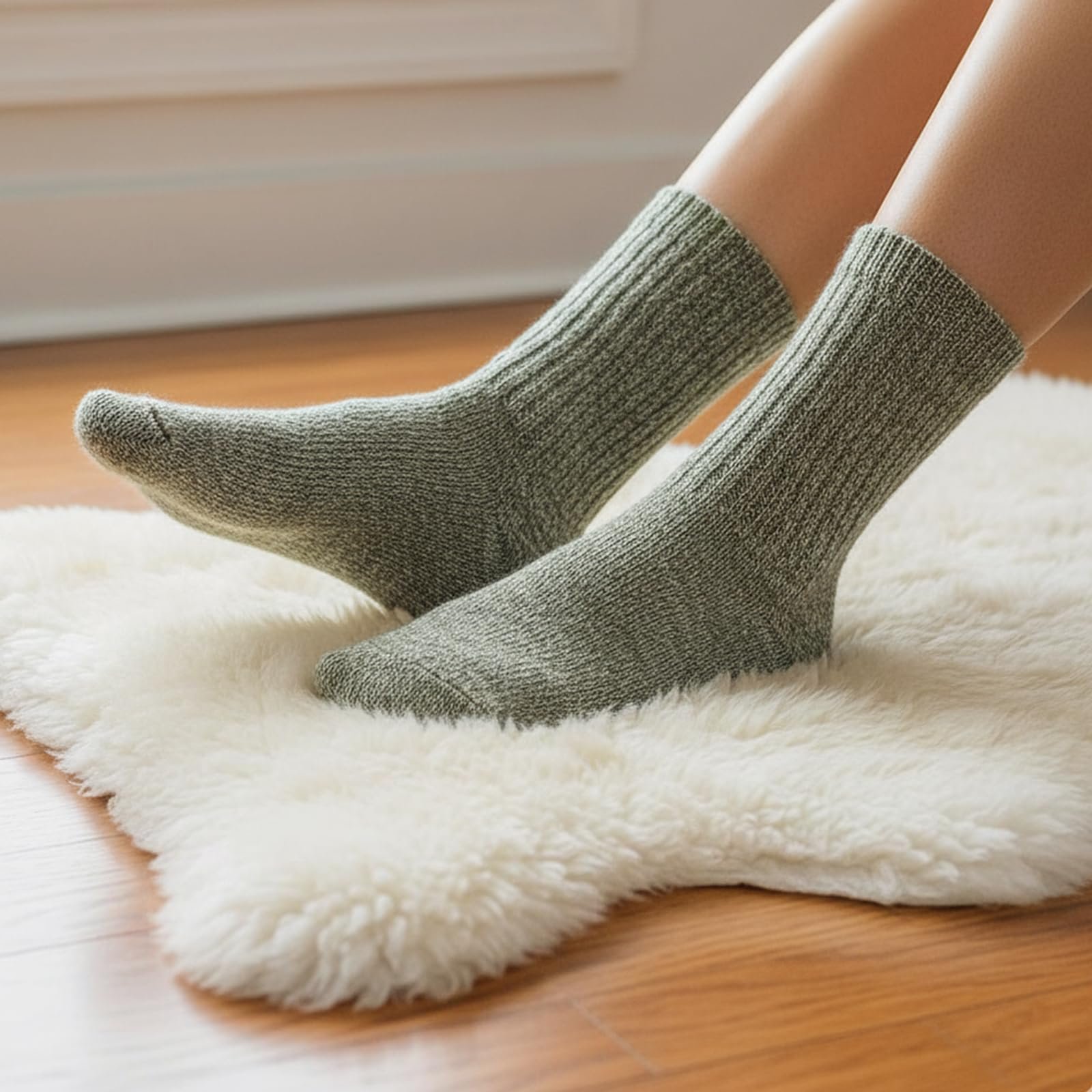 Жіночі теплі шкарпетки 39-42, 5 пар різних кольорів, фото №5