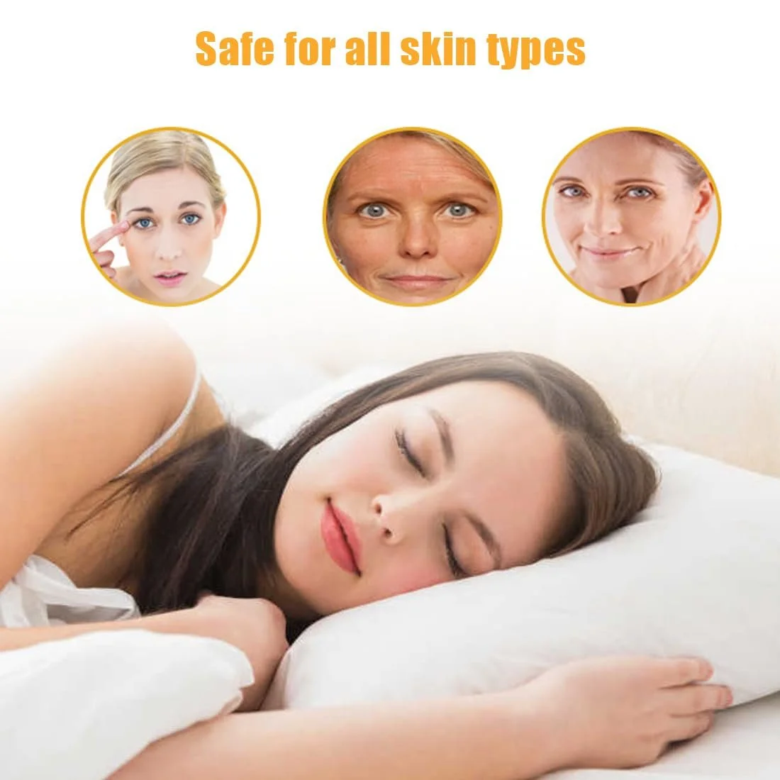 Пластирі для обличчя Fr0wnies Apricot Pads, стрічка для підтяжки обличчя, 30 шт, фото №5