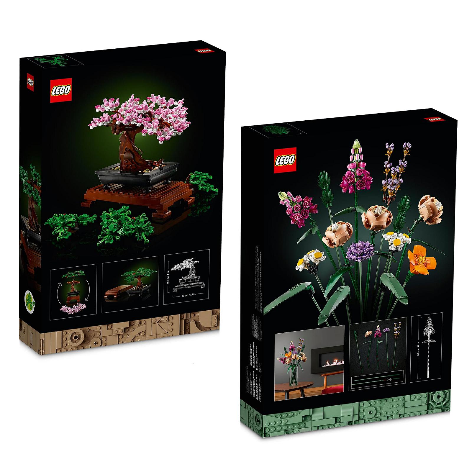 Блок LEGO Botanical Collection 10280 Букет 10281 Бонсай, фото №2 Блок LEGO Botanical Collection 10280 Букет 10281 Бонсай, фото №2