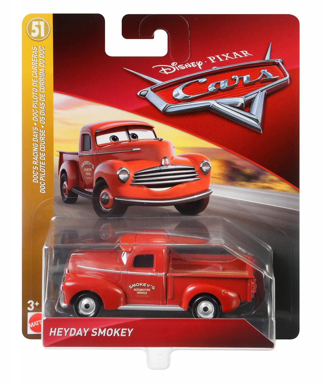 Машинка Mattel Disney Cars FLM36 Die-Cast Smokey, фото №4
