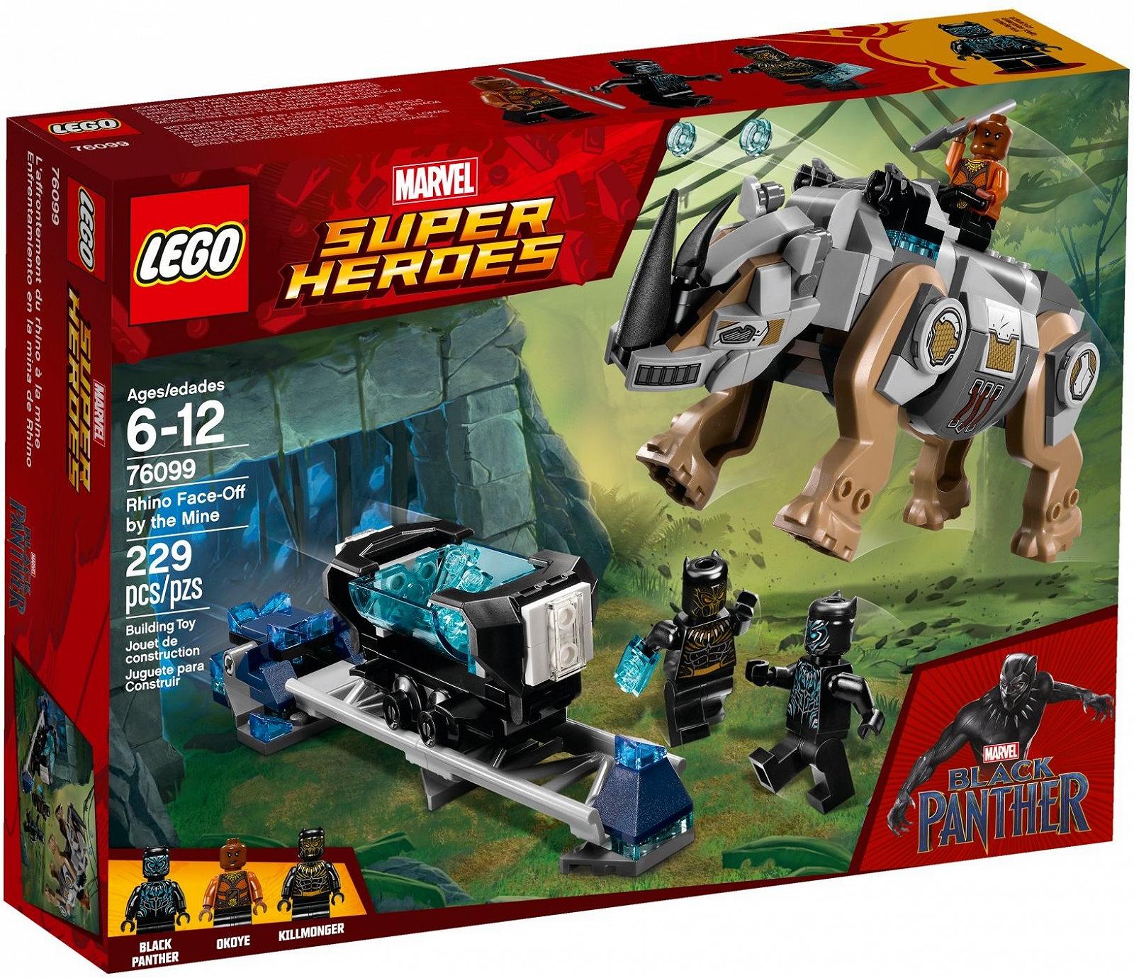 Іграшка LEGO Marvel Super Heroes 76099 Rhino Face-Off by the Mine для хлопчиків та дівчаток, фото №3 Іграшка LEGO Marvel Super Heroes 76099 Rhino Face-Off by the Mine для хлопчиків та дівчаток, фото №3