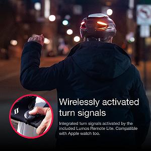 Шолом Lumos Ultra Smart велосипедний, переднє та заднє світло (LED), сигнал повороту, стоп-сигнали, Bluetooth, для дорослих: чоловіків, жінок synthetic.ua - Фото 1