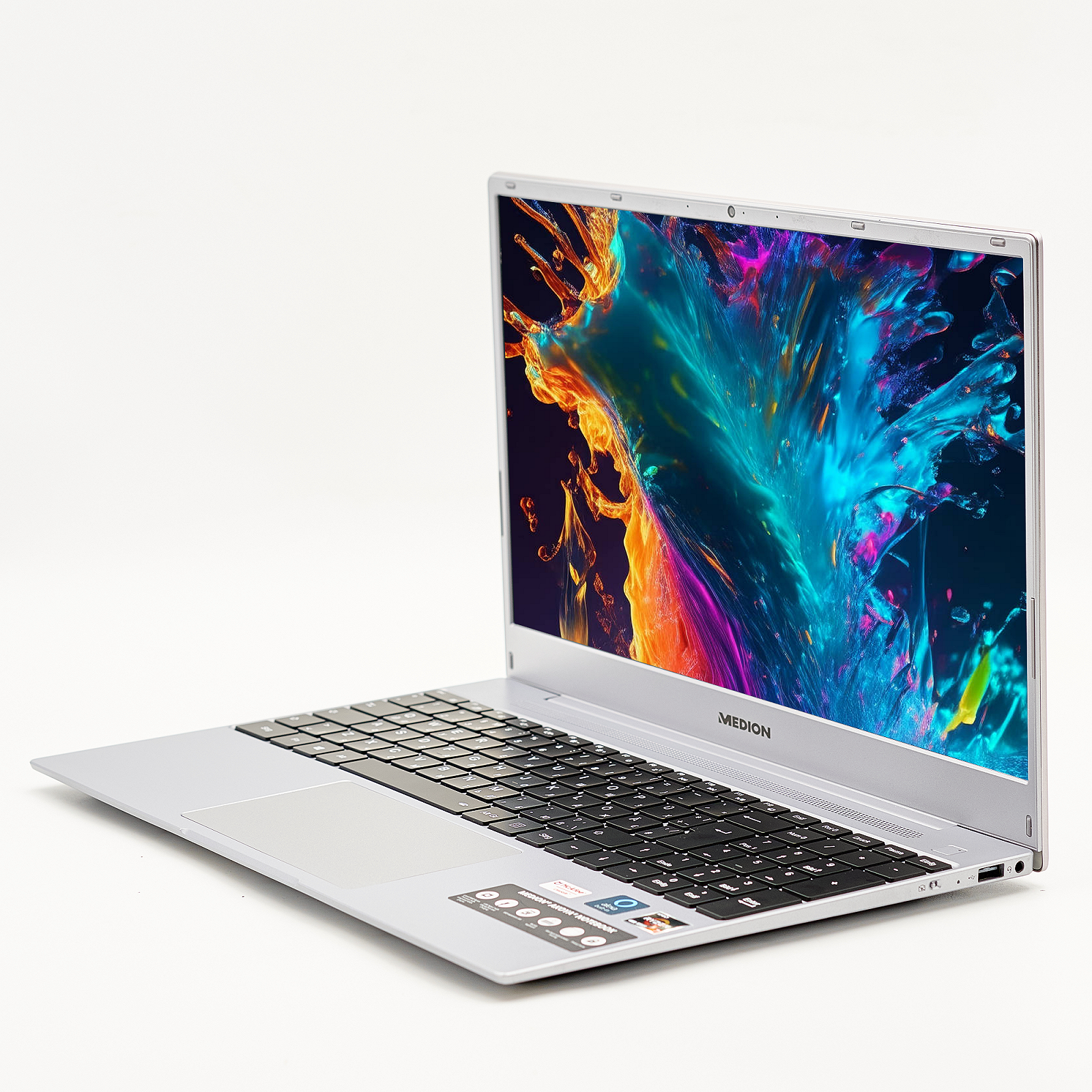 Ноутбук Medion E15303 AMD Ryzen 7 4700U RAM 16 ГБ SSD 1 ТБ AMD Radeon Graphics Металлический корпус Win10, фото №4