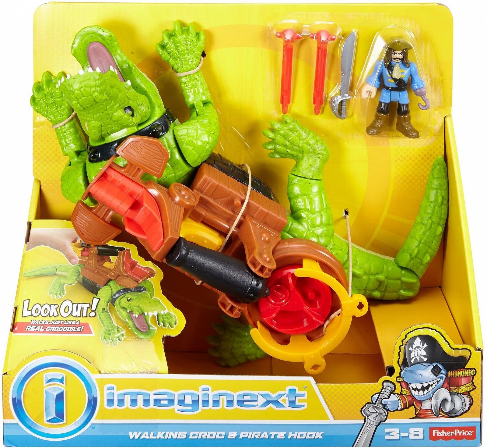 Фигурка Fisher-Price Imaginext Шагающий Крокодил, фото №6