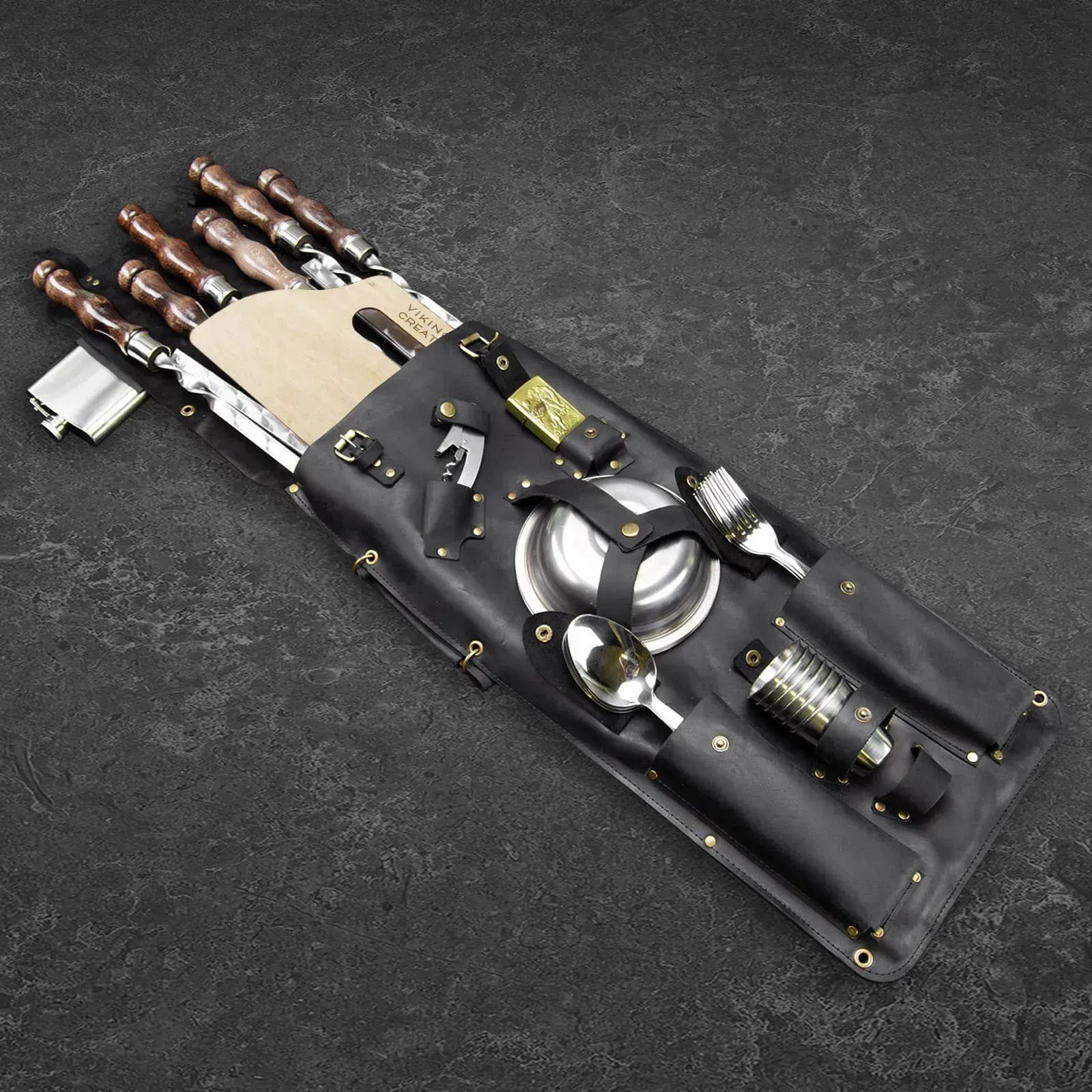 Набор шампуров "Путешественник" из 35 предметов, фото №1