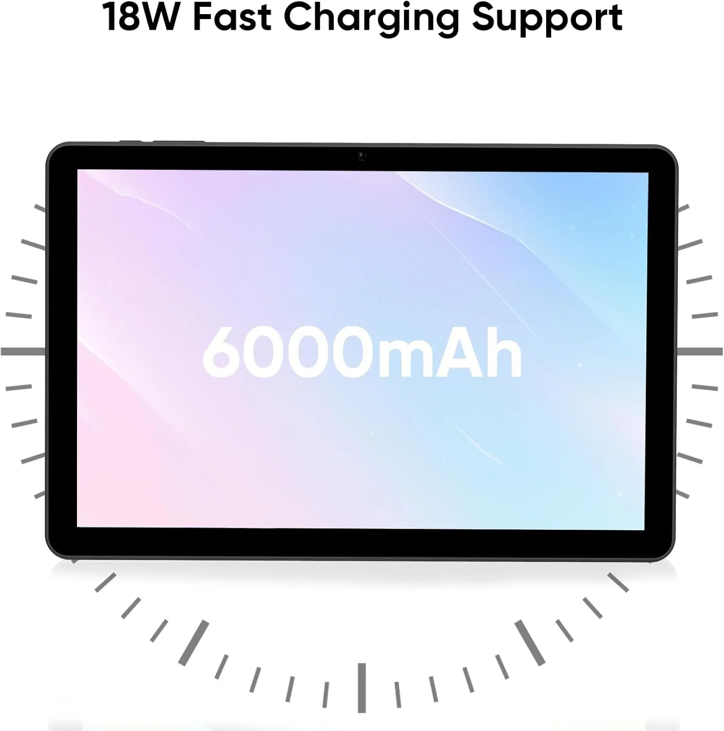 Планшет 10.1" COLORROOM C3 Pro (4+6)/64Gb 8 ядер Android 14 6000 mAh Блакитний, фото №5