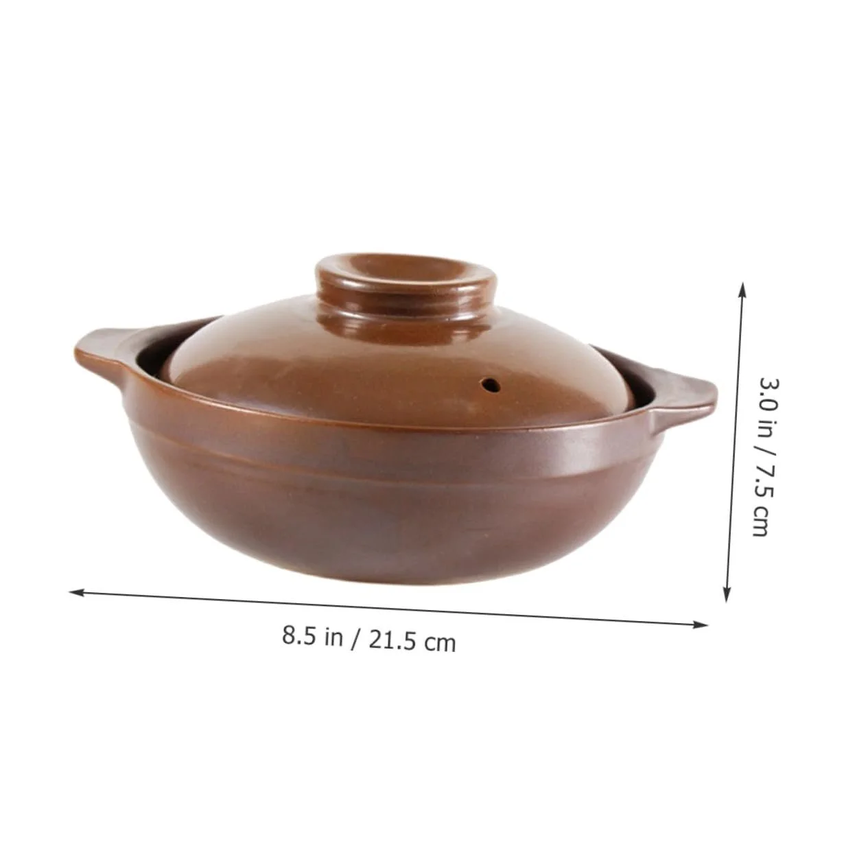 Горшок VALICLUD керамический термостойкий с двумя ручками для риса и супа, фото №7