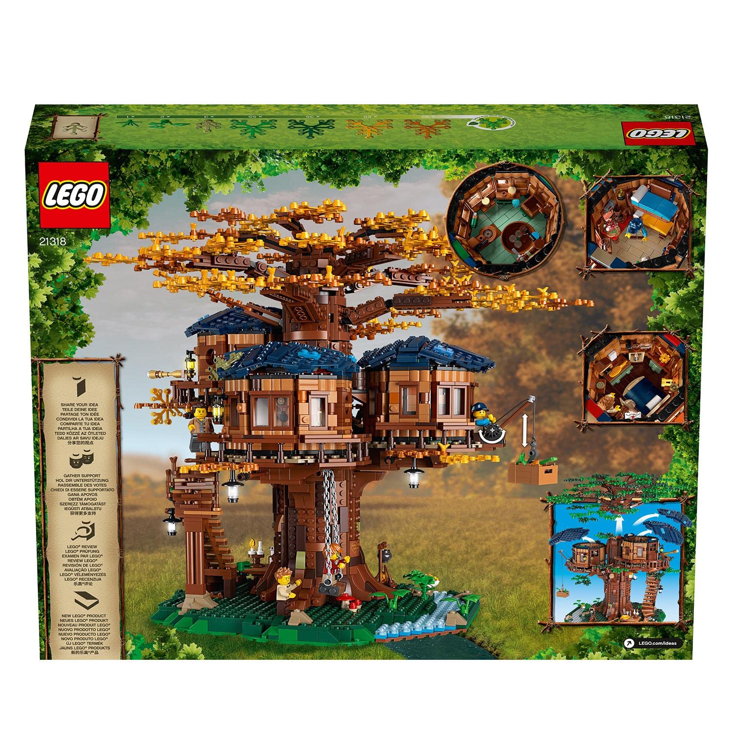 Конструктор LEGO Ideas Tree House Multi-Coloured, фото №9 Конструктор LEGO Ideas Tree House Multi-Coloured, фото №9