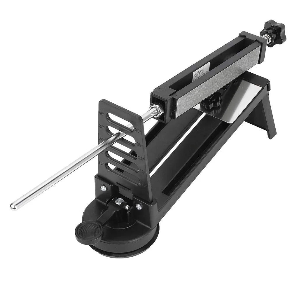 Точило для ножів із фіксованим кутом 3 алмазні камені 20-60 градусів, фото №1