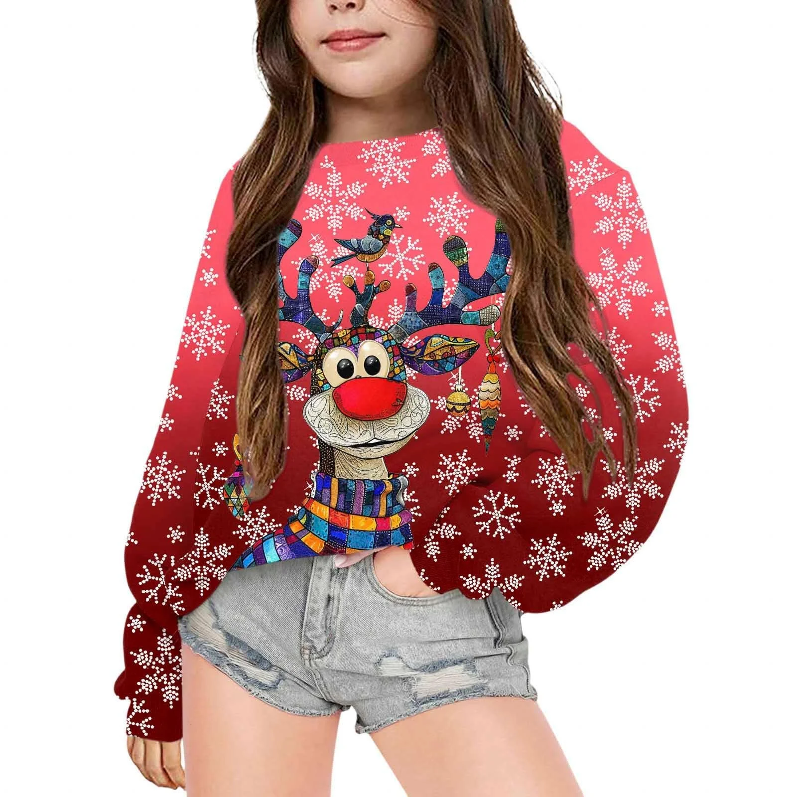 Світшот для дівчинки Різдвяний, фото №1