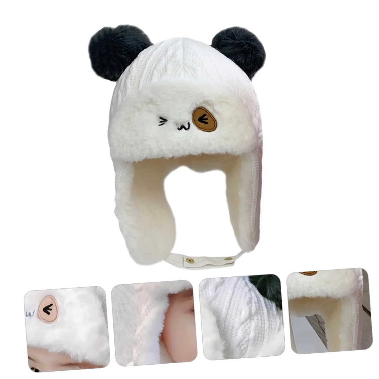 Зимова шапка з вушними клапанами CALLARON, тепла флісова, фото №5 Зимова шапка з вушними клапанами CALLARON, тепла флісова, фото №5