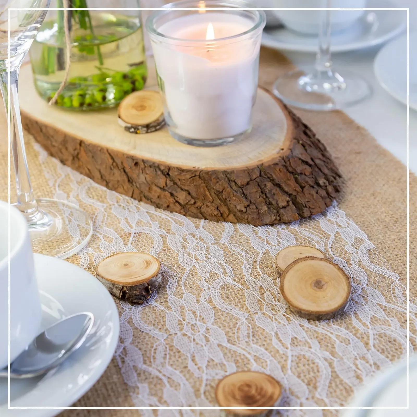 Ранер для столу 100%Mosel Lace мереживний 15 см х 25 м білий, фото №6 Ранер для столу 100%Mosel Lace мереживний 15 см х 25 м білий, фото №6